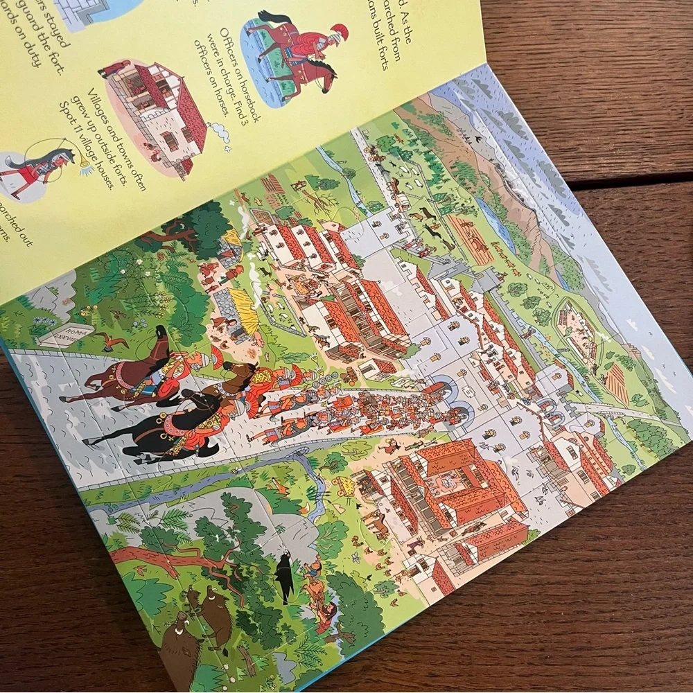 Ancient Romans Jigsaw Book (Usborne Jigsaw Books) | homeschool